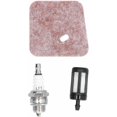 thumbnail image 1 of Filtro de cortacésped, filtro de aire y combustible, bujía, accesorios para cortacésped, repuestos para Fs38 Fs45 Fs46 Fs55 Hs45 Fc55 Km55 41401242800, 1 of 5