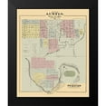 thumbnail image 2 of Andreas 15x17 Black Modern Framed Museum Art Print Titled - Austin, Preston Minnesota - Andreas 1874, 2 of 5