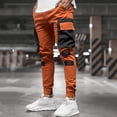 thumbnail image 3 of Men's Slim Fit Jogging Combat Jogger Work Tracksuit Bottoms Cargo Pants Trousers, 3 of 4