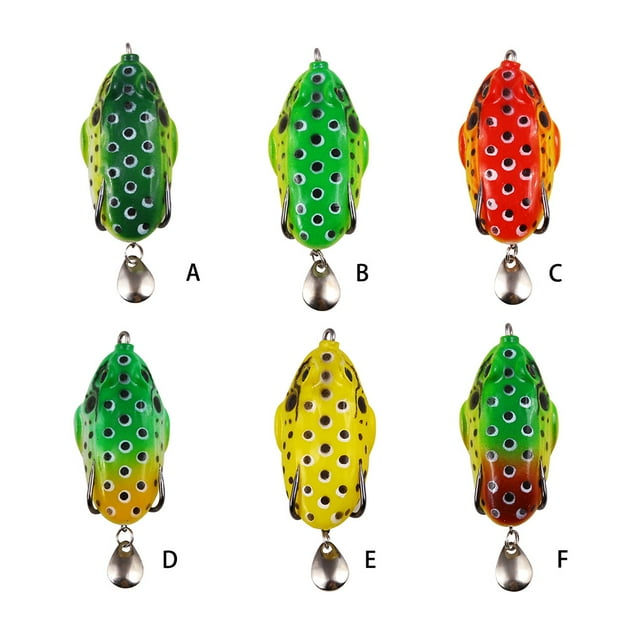 Fish Lure Artificial Bait 8cm Fine Smooth No Burrs Workmanship Compact Size Smooth No Burrs Exquisite Sweet Gift Rotating Wobbler Lures Green-red