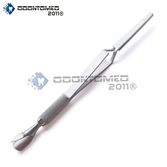 OdontoMed2011 C-curve Multifunction Nail Pinching Wand Cuticle Pusher 7" Unique Tool