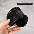 thumbnail image 4 of Unique Bargains Rubber Grommet Oval Double-Sided Mount Size 150 x 50 mm for Wire Protection 4 Pack, 4 of 5