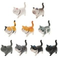 thumbnail image 4 of 9pcs Mini Cat Decoration Micro Landscape Cat Ornaments Mini Plastic Cat Crafts, 4 of 6