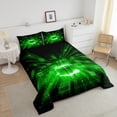 thumbnail image 4 of Erosebridal Futuristic Cubes Bedding Twin Comforter Set,Geometric Plaid Down Comforter,Grid Checkerd Bedding Sets Twin With Comforter,Super Cozy Gradient Bedroom Decoration,Reversible,2-Piece, 4 of 8