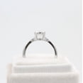 thumbnail image 5 of solitaire jewels 2CT Bezel Set Pear Moissanite Engagement Ring For Women, 10K White Gold, 5 of 6