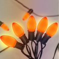 thumbnail image 1 of Cadena de luces LED GOOTHY C7, 7,6 m, 27 bombillas naranjas para exteriores, 1 of 8