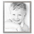 thumbnail image 2 of ArtToFrames 28" x 32" Classic Silver Picture Frame, 28x32 inch Silver Wood Poster Frame (WOM-4926), 2 of 7