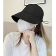 thumbnail image 3 of YooGuoGuo Women Baseball Cap Drawstring Adjustable Breathable Bucket Hat Summer Travel Beach Anti-Sunburn Hat, 3 of 7