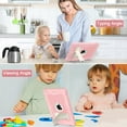 thumbnail image 7 of SUPNICE Case for iPad 9th 8th 7th Generation (10.2 inch, 2021/2020/2019), Shockproof Protective iPad 10.2 Case with Built-in Stand/Pencil Holder, Pink, 7 of 7