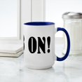 thumbnail image 4 of CafePress - Climb On! Large Mug - 15 oz Ceramic Large White Novelty Mug, 4 of 4