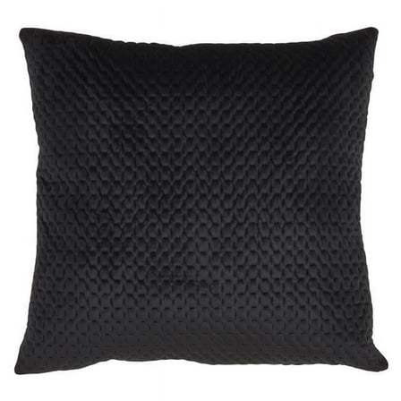 Saro Lifestyle Pinsonic Velvet Poly Filled Throw Pillow