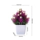 thumbnail image 3 of Artificial Silk Flower Arrangement in Weighted Pot for Home Office Decor - 1 Piece, 3 of 6