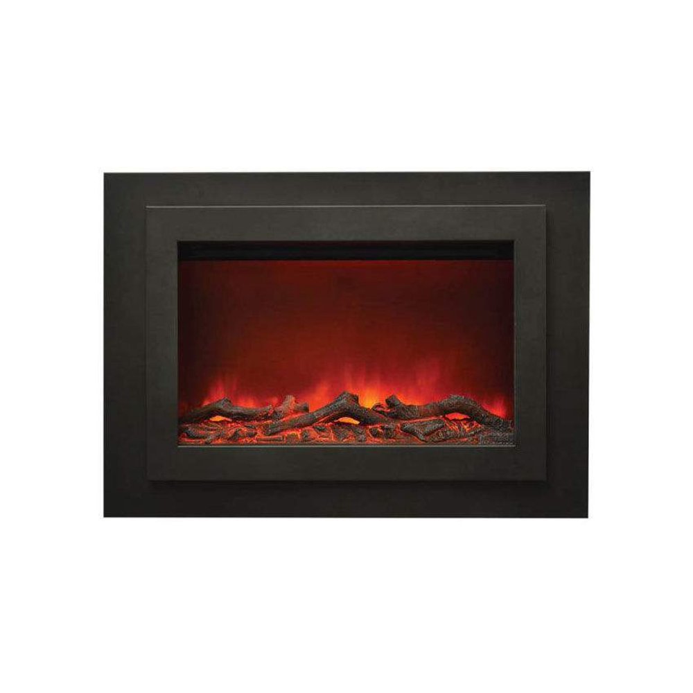 Amantii Zero Clearance Electric Fireplace with Surround, 33" Walmart