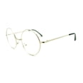 thumbnail image 3 of 70s Hippie Musician Circle Lens Iconic Groovy Wire Rim Fashion Glasses Silver, 3 of 4