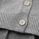 thumbnail image 5 of Conjuntos de blusas y camisas de cuello redondo y manga larga Cárdigan de lazo para niña Conjunto de suéter de punto Cárdigan para niña Conjunto de dos piezas Top y falda Top de poliéster para niños, 5 of 7