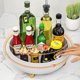 thumbnail image 5 of Cocina 360 ° Soporte giratorio para especias, caja de almacenamiento de escritorio para Perfume, caja de cosméticos, organizador para el hogar y la Oficina, soporte para condimentos, 5 of 5