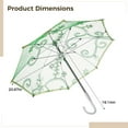 thumbnail image 4 of 8 Pcs of Mini Lace Parasol Umbrella, Wedding Umbrella for Bride, Decorative Lace Parasols for Indoor and Outdoor, Great for Parties and Photography, 4 of 5