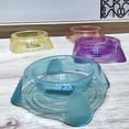 thumbnail image 5 of Raised Cat or Small Dog Bowls for Pet Food and Water Dishes - Purple, 5 of 5