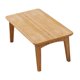 thumbnail image 4 of Mesa de centro plegable, mesa de suelo Tatami, mueble plegable elegante y multiusos. Color de la madera, 4 of 9