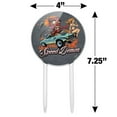 thumbnail image 2 of Acrylic Speed Demon Flaming Hot Rod Cake Topper Party Decoration for Wedding Anniversary Birthday Graduation, 2 of 7