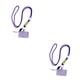 thumbnail image 2 of Sidaley Cordón universal para teléfono móvil con gancho, cordón colgante portátil ajustable para el cuello, correas antipérdida de Púrpura Largo 2piezas, 2 of 6