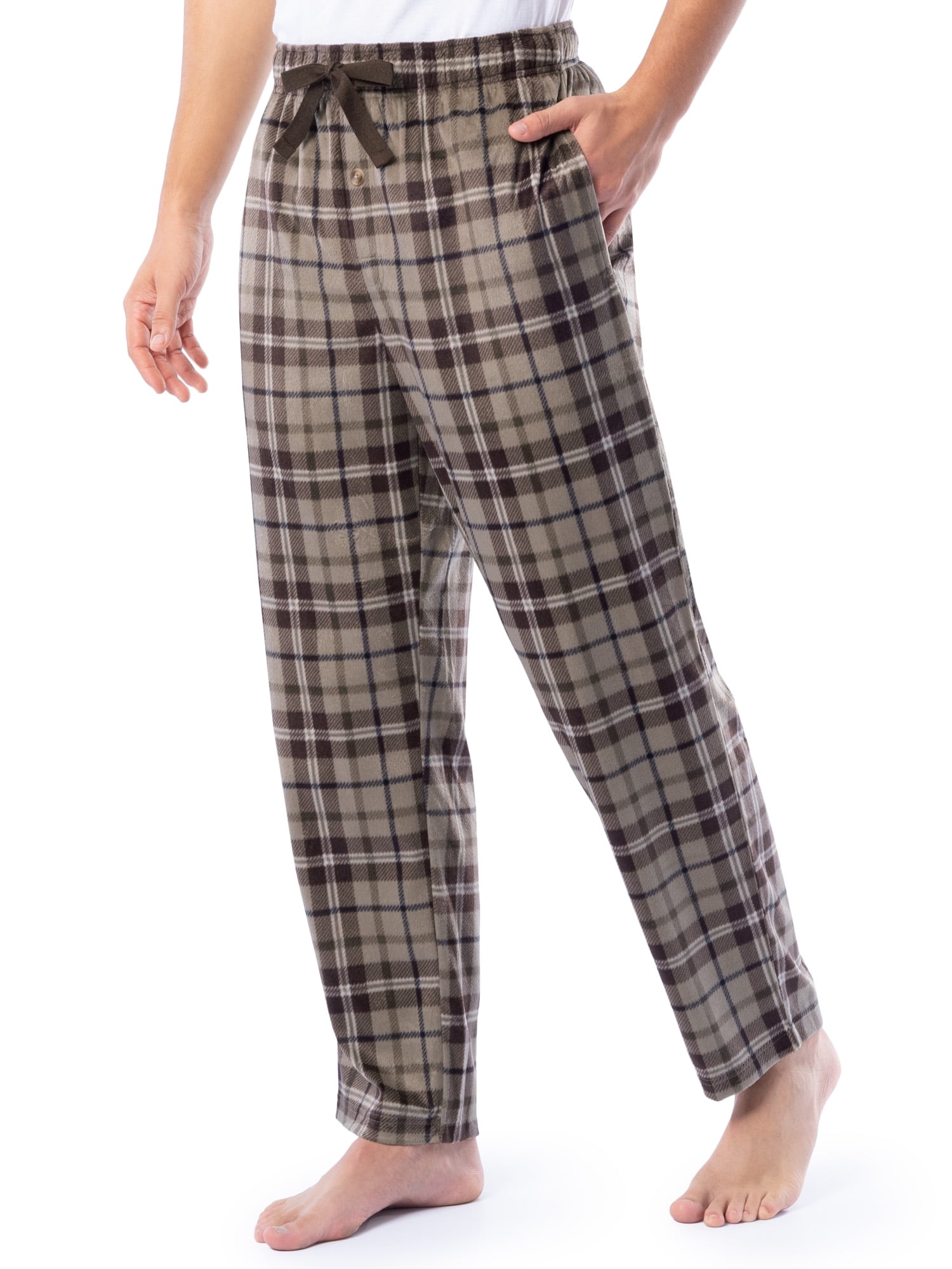Fruit of the Loom Men's and Big Men's Fleece Sleep Pant, Sizes S - 6XL