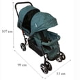 thumbnail image 4 of Carriola Gemelos Trendy Kids Jet Twiny/Gemelos/Verde, 4 of 4