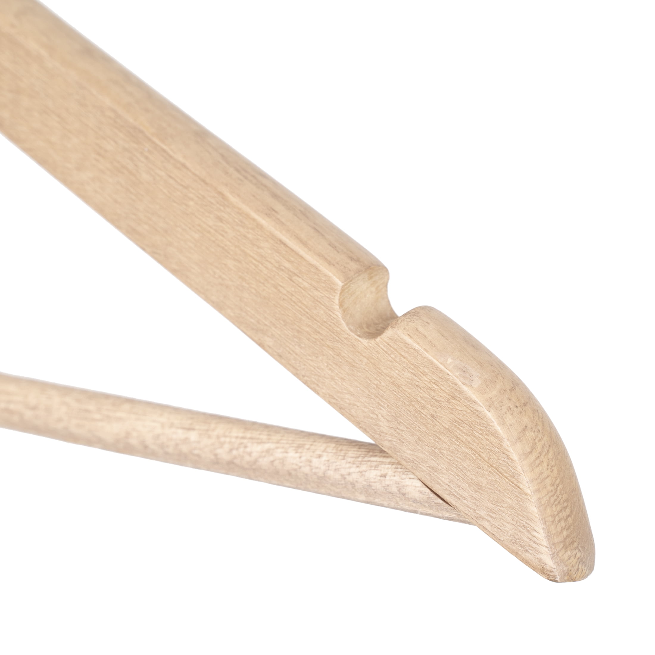 5PK WOOD SUIT HANGER