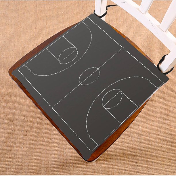 ECZJNT street basketball court on blacktop seat pad chair pads seat