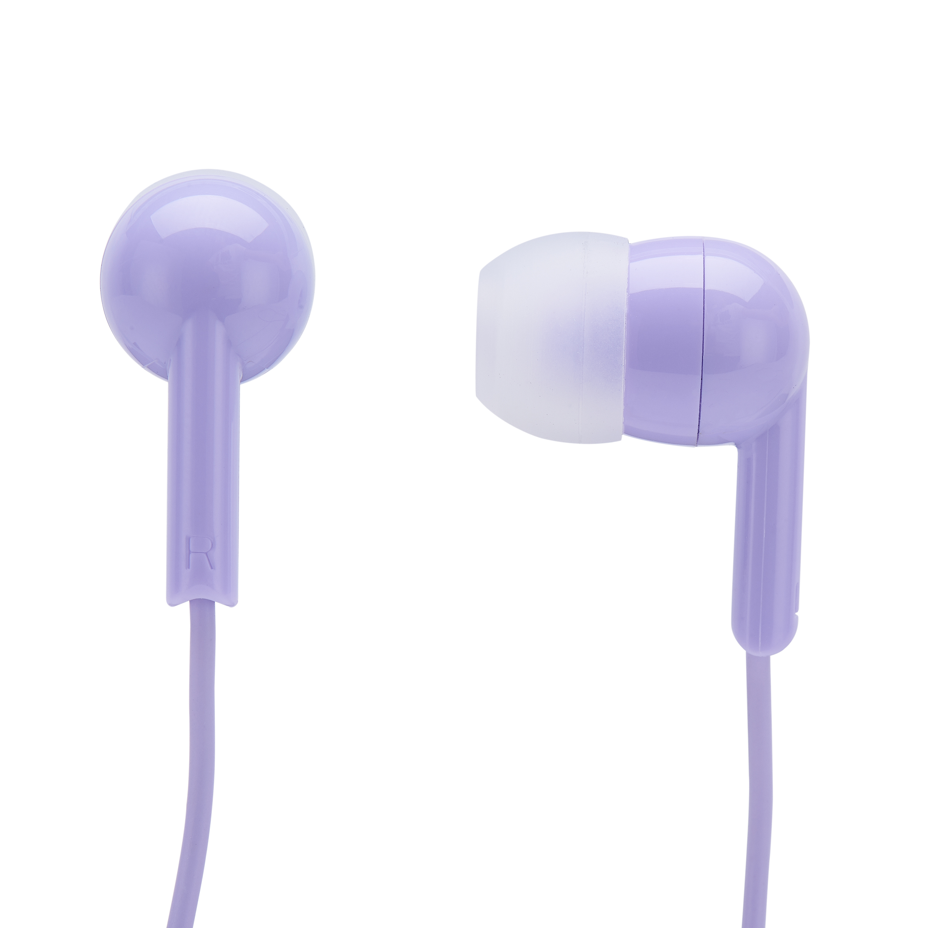 onn. Basic In-Ear Headphone Earbuds - Spring Lilac