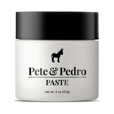 Pete & Pedro PASTE – Medium Hold, Low Shine Hair Paste For Men, 2 oz.
