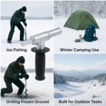 thumbnail image 3 of 18mm Ice Drill Adapter - Universal for Ice Fishing, Camping & Night Fishing | Hex Shank Converter Bit Handle, Essential Power Drill Accessory for Ice Auger Bits, 3 of 4