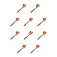 thumbnail image 1 of Kearding Utensilios de cocina de elegantes marrones para herramientas esenciales unisex para cocinar en casa espátula fácil de limpiar Espátula 10Conjunto, 1 of 6