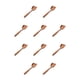 thumbnail image 2 of Injueey Utensilios de cocina de multiusos marrones fijados para unisex para cocinar en casa cucharas de para cocinar espátula Espátula 10Conjunto, 2 of 6