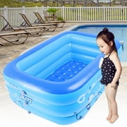 Travelwant Inflatable Swimming Pool,Full-Sized Family Blow Up Pools for Adults, Children, Above Ground Outdoor Garden Backyard Pool