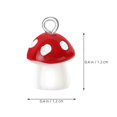 thumbnail image 2 of 20Pcs Mushroom Jewelry Making Charms Mini Mushroom Crafts DIY Necklace Earrings Charms, 2 of 4
