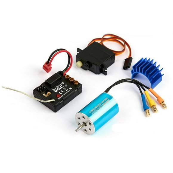 Ensemble de Conversion Sans Balais de Qualité pour Voitures RC Drift Installation Facile pour Modèles SG-1603, SG-1604, UDI