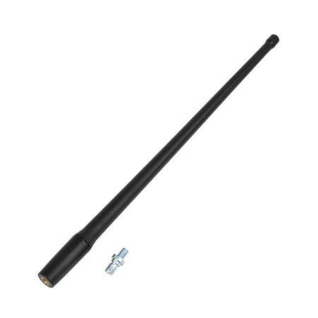 Black Car Stubby Antenna 13 Inches AM/FM Radio for 07-18 Jeep