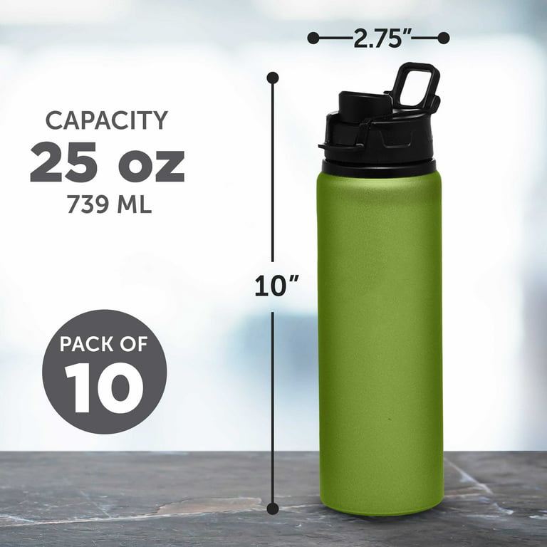 Sunnyray 10 Pcs Employee Appreciation Gift Reusable Aluminum Water Bottle  Bulk with Snap Lid May You…See more Sunnyray 10 Pcs Employee Appreciation