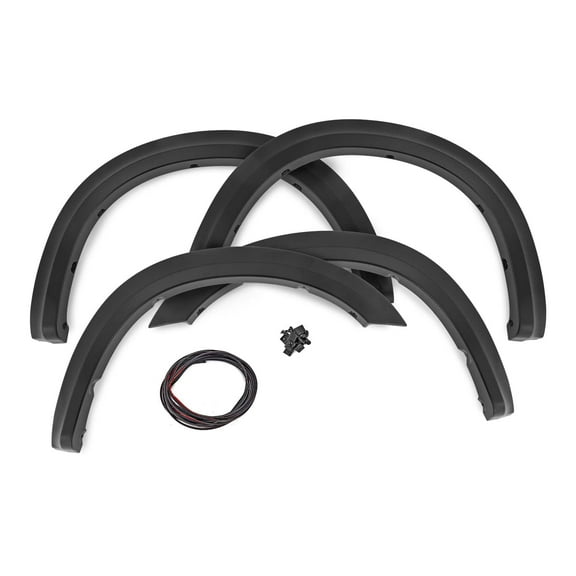 Rough Country Sport Style Fender Flares for 2020-2026 Ram 2500/3500 - S-D10917