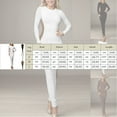 thumbnail image 4 of YUHAOTIN Qipao Dress for Women Women's Casual Crew Collar Solid Color Long Sleeve Elastic Slim Fit Dress for Autumn and Winter Sweatshirt Dress Women Masquerade Dresses for Women, 4 of 9