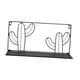 thumbnail image 2 of Organizador de pared con estantes flotantes, color negro, multifuncional. 40x21cm, 2 of 9