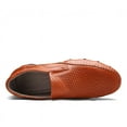thumbnail image 5 of Men's Casual Loafers Slip On Leather Shoes Breathable Driving Shoes Moccasins Classic Penny Loafer Flats Boat Shoes, 5 of 10