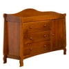 Delta - Hawthorne Combo Dresser and Changing Table, Ginger