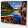 thumbnail image 2 of Floating Lake in Mountain Lake - Large Landscape Canvas Art Print, 2 of 4