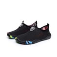 thumbnail image 2 of Kids Water Shoes for Girls Boys Swim Beach Hiking Pool Shoes Barefoots for Toddler Black 12-13Y, 2 of 5