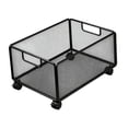 thumbnail image 4 of Carrito de archivos con ruedas Organizador de archivos con ruedas Estantería móvil Suministros de oficina con 25 cm x 38 cm x 23 cm, 4 of 9
