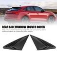 thumbnail image 3 of Louvers 2Pcs Rear Side Window Louver Cover Left Right Rear Window Air Vent Scoop Shutter Cover Blind Replacement for FY Coupe 2018-2024, 3 of 7