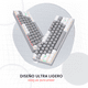 thumbnail image 2 of Teclado Gamer Redragon Fizz Rainbow Gris/Blanco 60%, 2 of 5