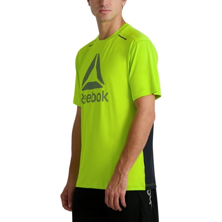 Reebok Men's and Big Men's Short Sleeve Performance T-Shirt, Up to Sizes 3XL